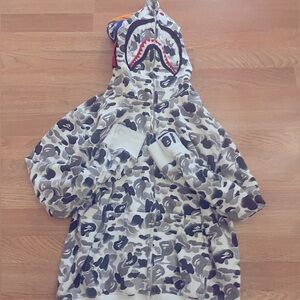 COPY - Grey Bape Hoodie